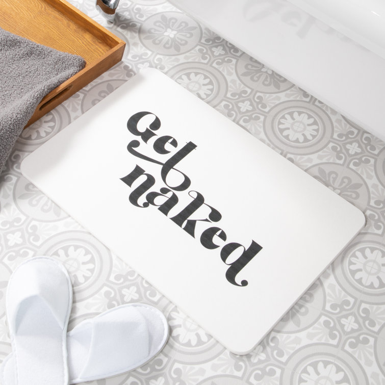 17 Stories Karriem Rectangle Bath Mat Wayfair.co.uk